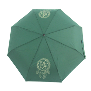 Ομπρέλα Βροχής Ombrelli Figaro 5014 Αντιανεμική πράσινη χειροκίνητη